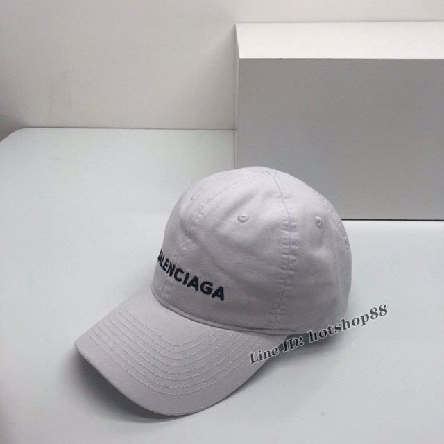 Balenciaga專櫃新款巴黎世家百搭款男女通用棒球帽鴨舌帽 mmyj3468